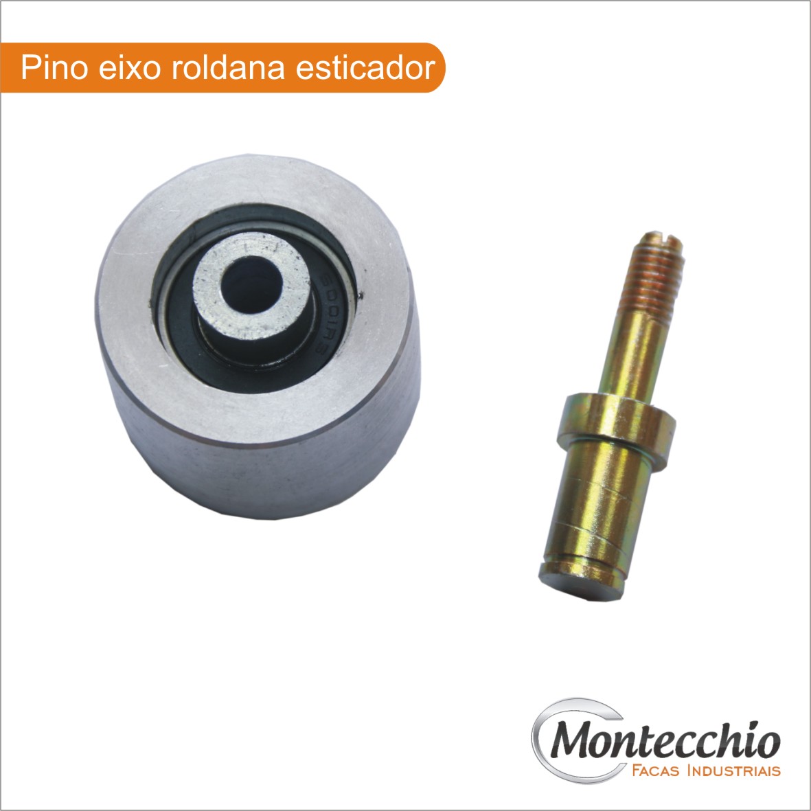 pino eixo roldana esticador cadarco